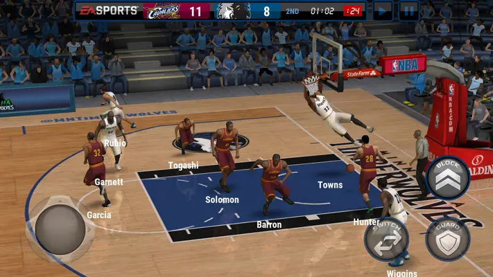 NBA LIVE Mobile android App screenshot 0