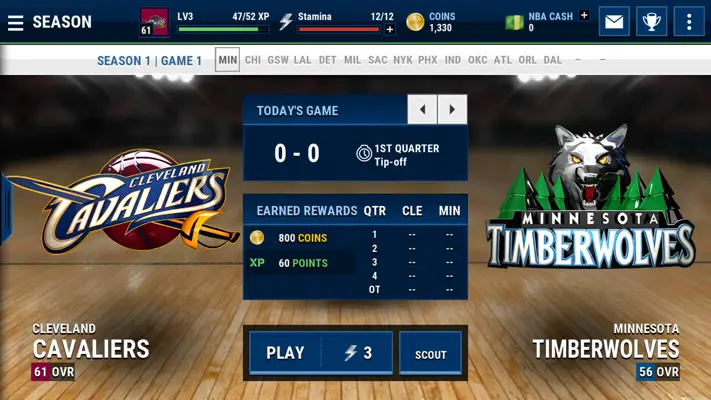 NBA LIVE Mobile android App screenshot 4